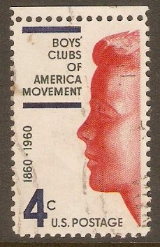 United States 1960 4c Boys' Clubs stamp. SG1162.